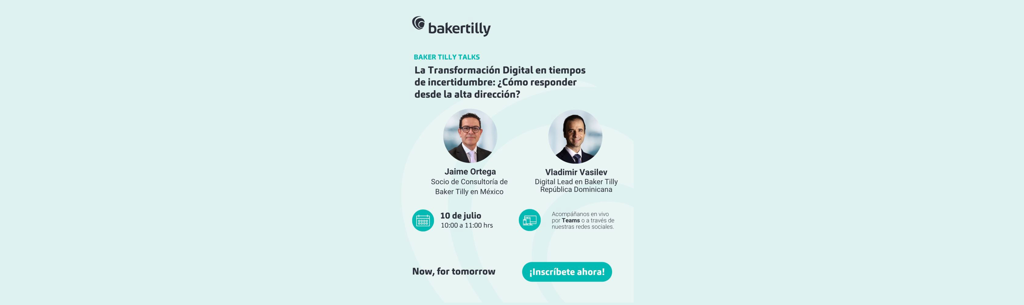 La transformación digital en tiempos de incertidumbre: ¿Cómo responder desde la alta dirección?